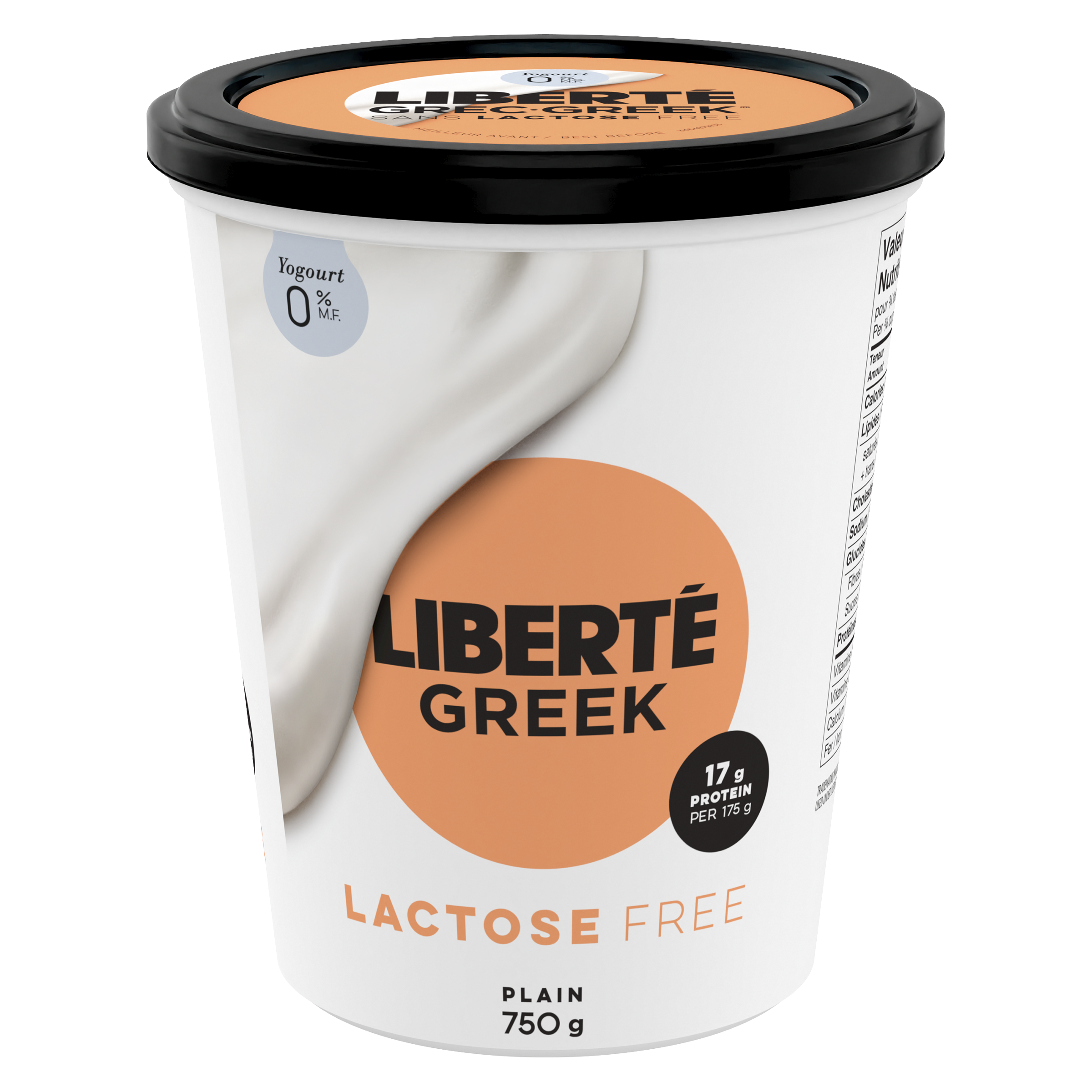 LIBERTE GREEK YOGURT PLAIN L/F
